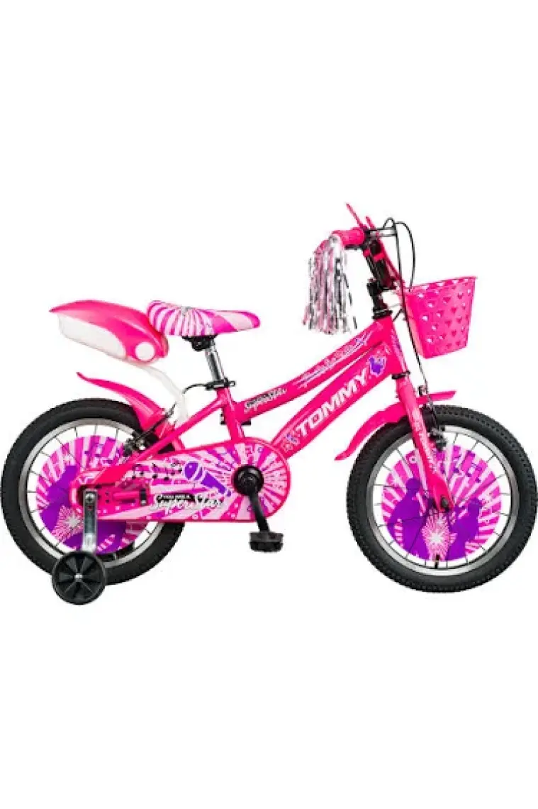 Tommybike 16 Jant Bisilet Lüx Aksesuarlı Cocuk Bisikleti 5-8 Yaş