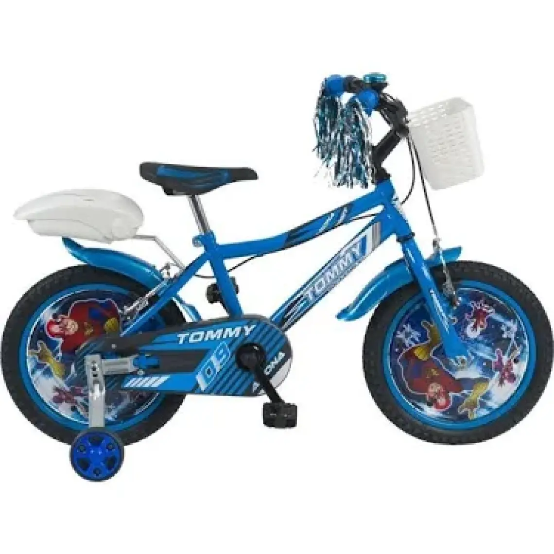 Tommybike 16 Jant Bisilet Lüx Aksesuarlı Cocuk Bisikleti 5-8 Yaş