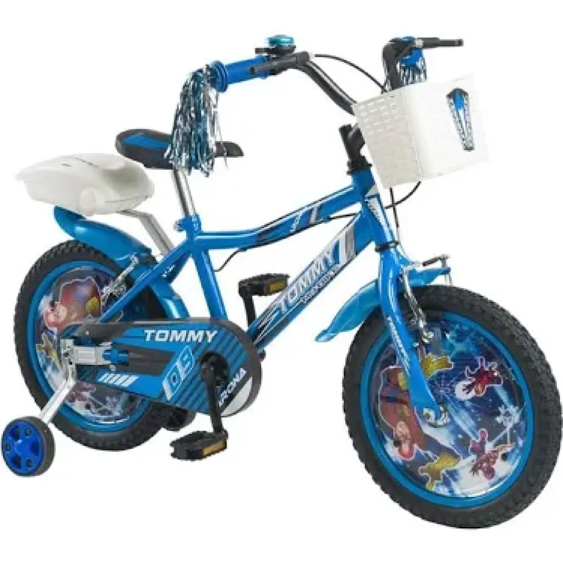 Tommybike 16 Jant Bisilet Lüx Aksesuarlı Cocuk Bisikleti 5-8 Yaş