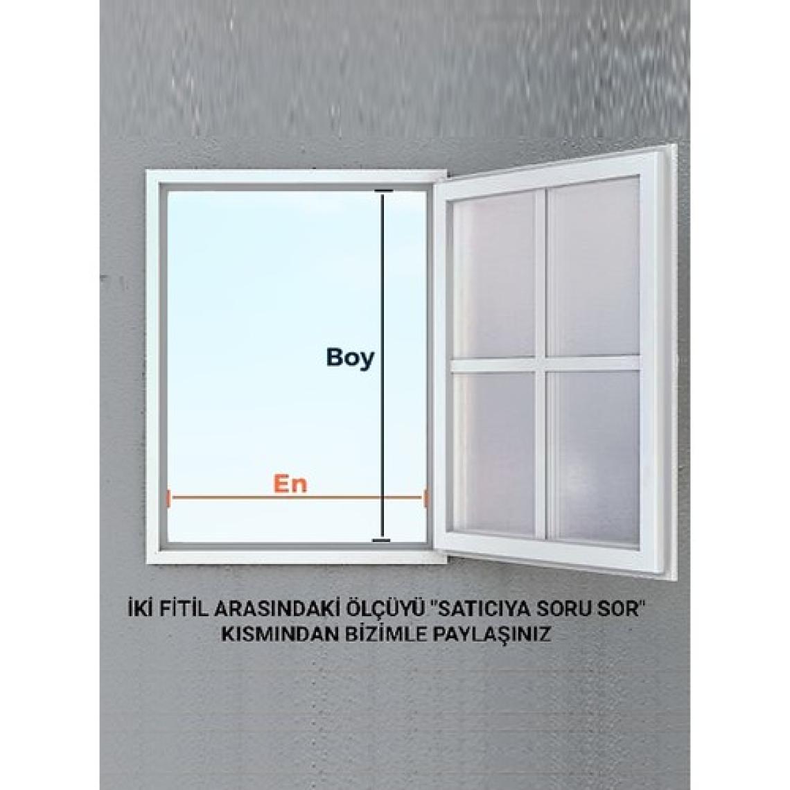 Kamataş Sineklik Menteşeli Kapı Sinekliği Kahverengi(En: 0-90 Cm. Boy: 0-210 Cm)