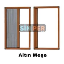ÇAĞLAYAN İNŞAAT Pileli Plise Sürgülü Akordiyon Katlanır Kapı Sinekliği (plastik Kapı&Pencere-çelik Kapı)