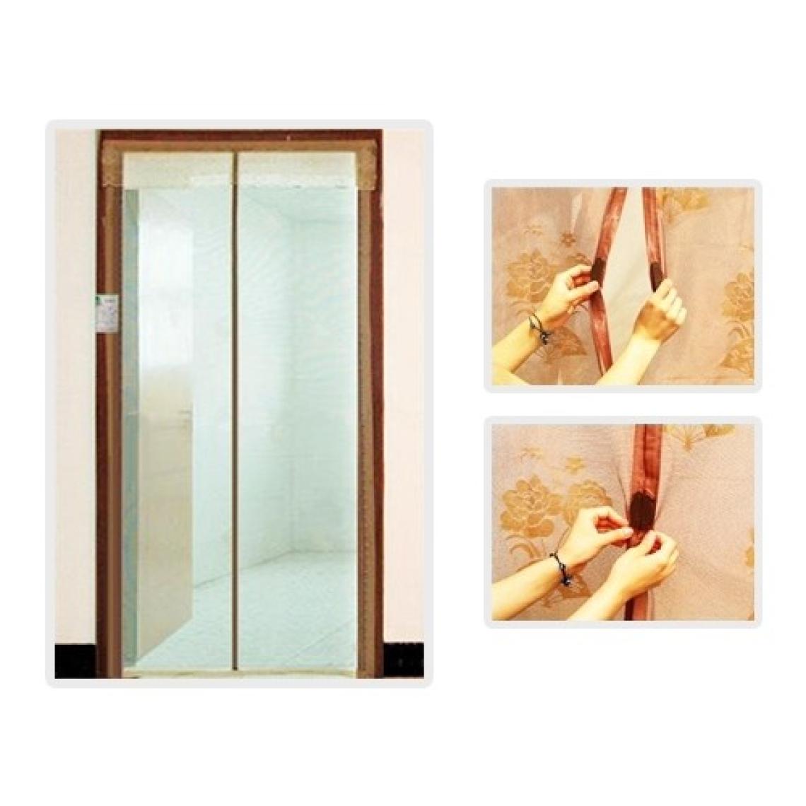 Pratik Mıknatıslı Kapı Sinekliği 90 cm x 210 cm Krem