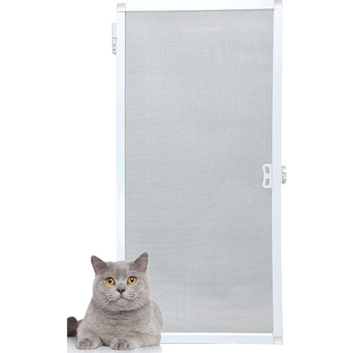 Kamataş Menteşeli Pencere Kedi Sinekliği Yırtılmaz Telli (Pet Tül) Sineklik Beyaz, 70x130 İstenilen ölçüde