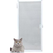 Kamataş Menteşeli Pencere Kedi Sinekliği Yırtılmaz Telli (Pet Tül) Sineklik Beyaz, 70x130 İstenilen ölçüde