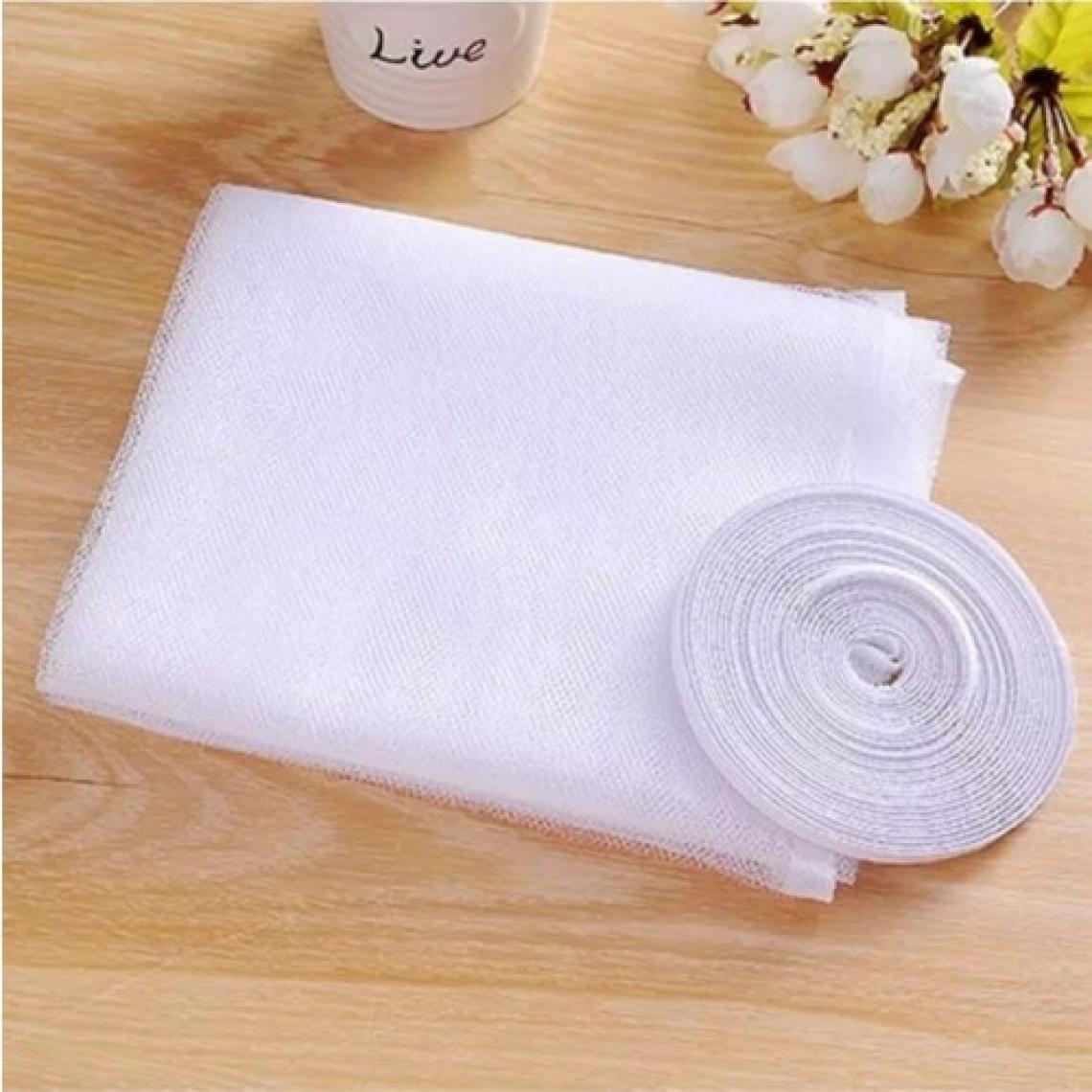 5 Adet Sineklik Yıkanabilir Pencere Sinekliği Cırt Bantlı Yapışkanlı 130CM x 150CM-SWATTER-WINDOWS