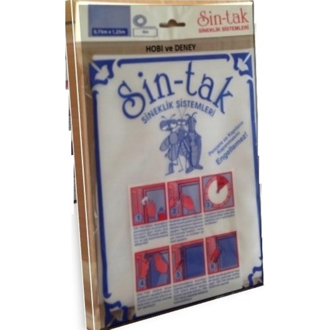 Sintak Pencere Sinekliği Sineklik 5 Adet Beyaz Renk 75 Cm X125 Cm