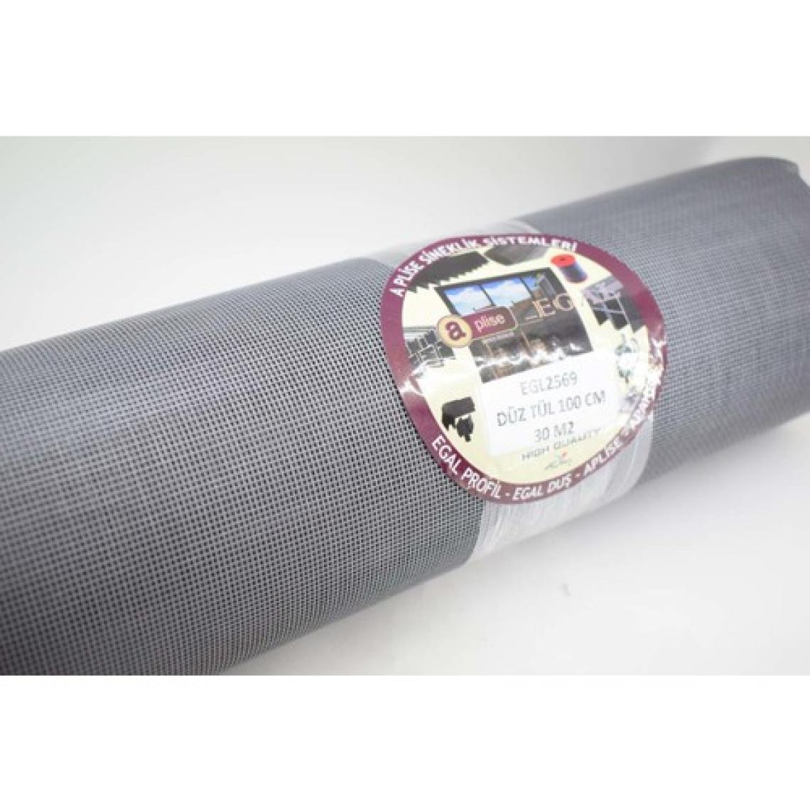 Aplise Fiber Sineklik Tülü Gri 100X100 Cm
