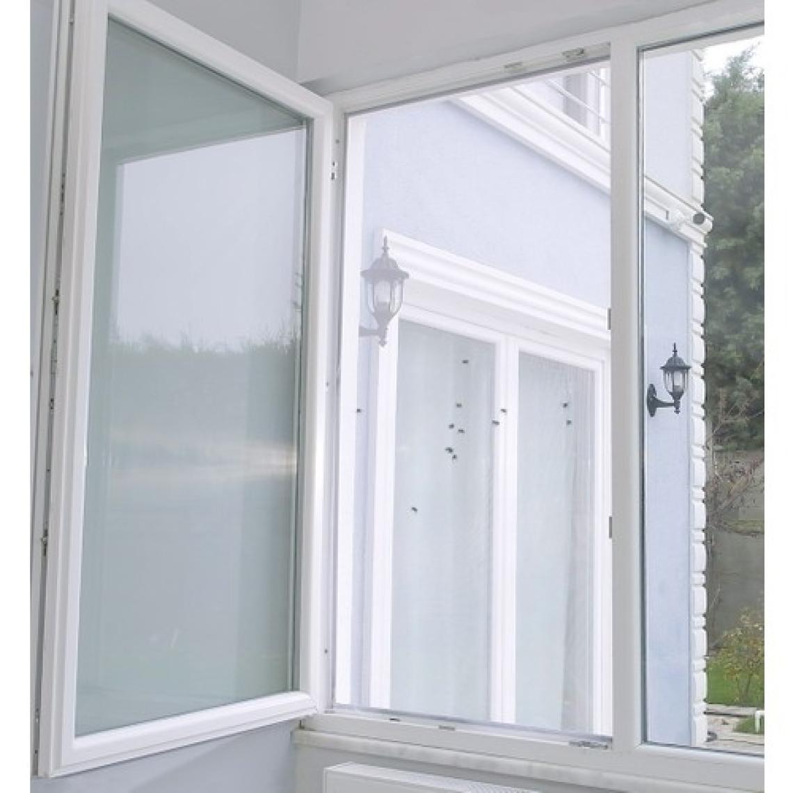 Keskin Pazarlama Flystop Pencere Cam Sineklik Böcek Tutucu 150X100 cm 5 Metre cırt bantlı
