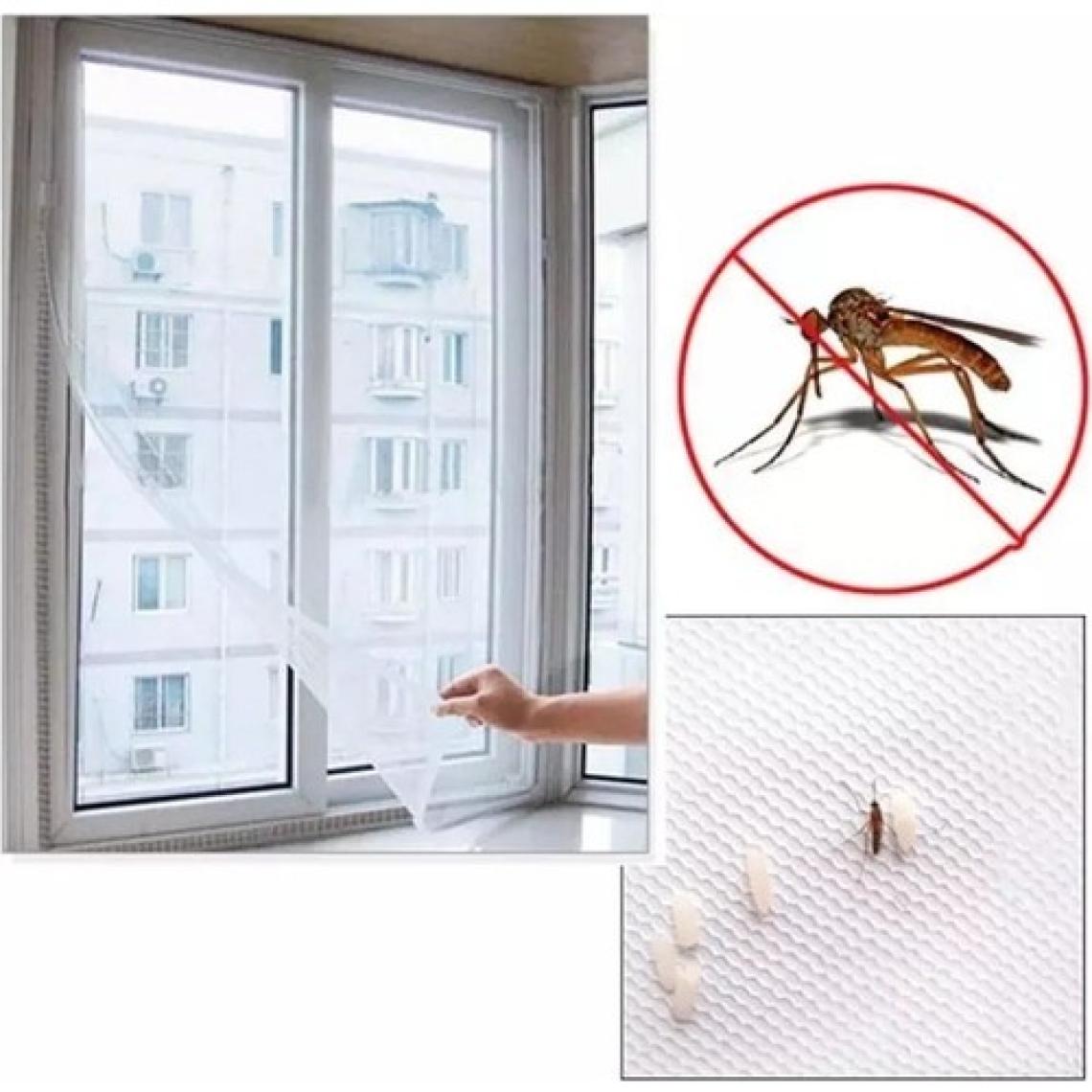 Omak 5'li Sineklik Yıkanabilir Pencere Sinekliği Cırt Bantlı Yapışkanlı 130 cm x 150 cm
