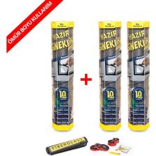 Hazır Sineklik 75x150 cm Pencere Için - 3 Lü Paket