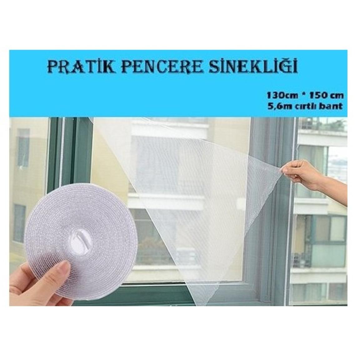 Lilibeaty Ayarlanabilir Pratik Tül Pencere Sinekliği Yıkanabilir