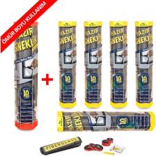 Hazır Sineklik 5 Pencere + 1 Kapı | 6 Lı Paket