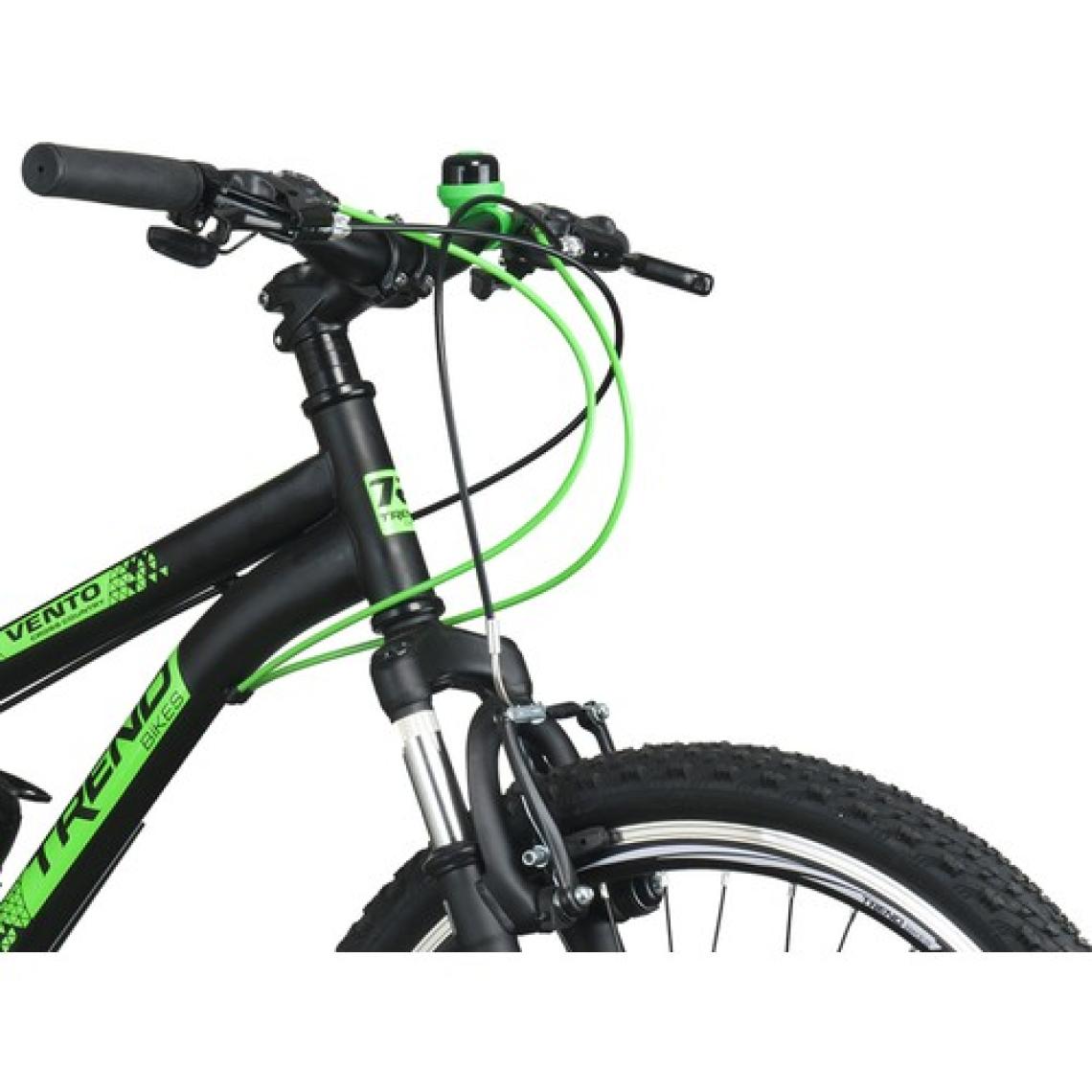 Trendbisiklet Trendbisiklet Vento 24’’ Çift Kat Alüminyum Jant Önden Amortisörlü, 21 Otomatik Vites  Dağ Bisikleti 24-517-S-NY