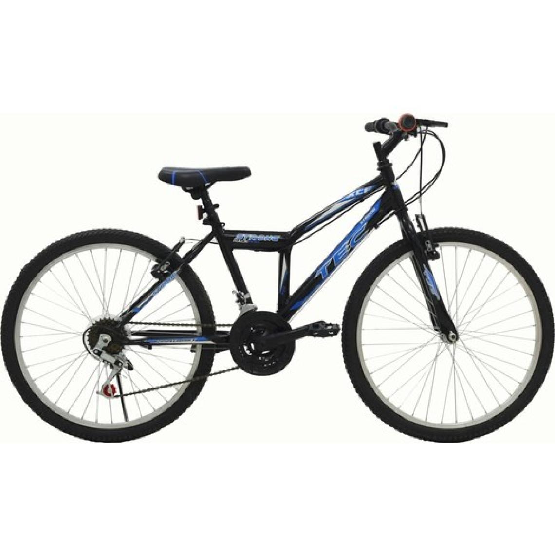 Belderia Tec Strong 24" Jant 21 Vites V-Fren Siyah-Mavi Dağ Bisikleti
