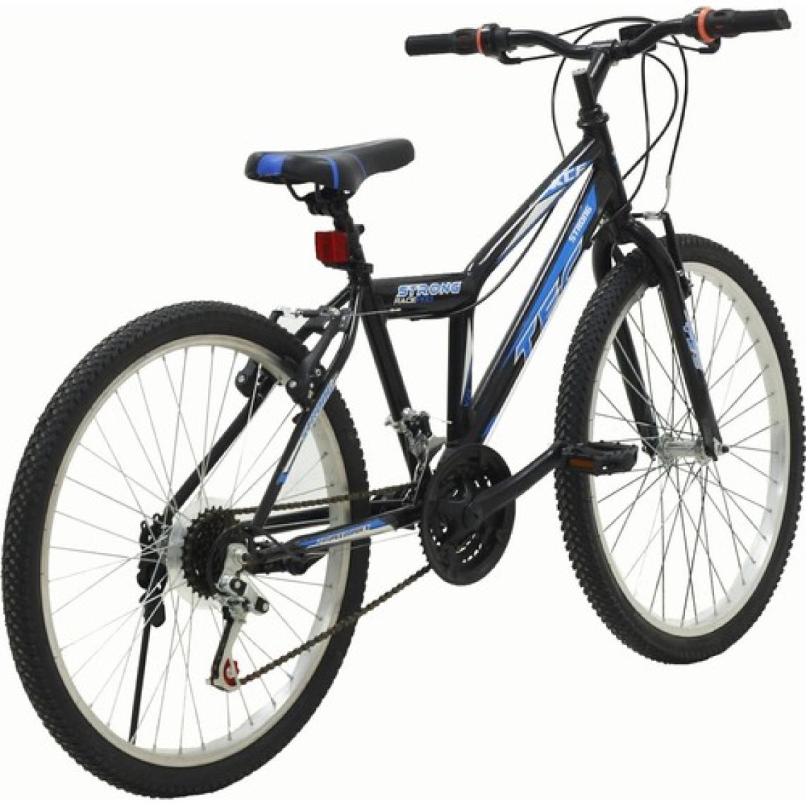 Belderia Tec Strong 24" Jant 21 Vites V-Fren Siyah-Mavi Dağ Bisikleti