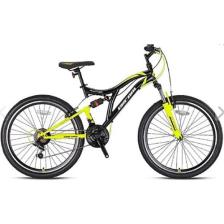 Geroni Hunter - 24" Mtb - 21 Vites - V.b. - Siyah- Neon Sarı/beyaz