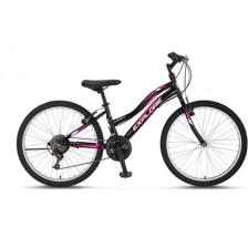 Ümit 2434 Explorer Kadın Dağ Bisikleti V 24 Jant 21 Vites Siyah Pembe