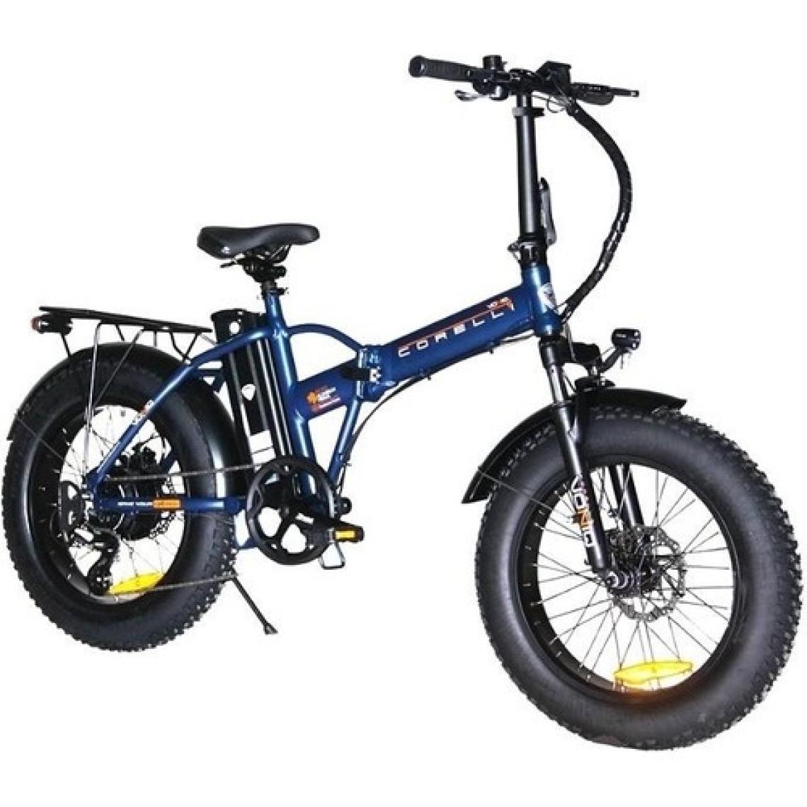 Corelli Elektrikli Bisiklet Voniq 20 Jant   Fat Bike  Gri Blc