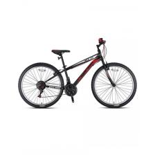 Kron Xcx 50 - 26''mtb - 21 Vites - V.b. - Mat Siyah-kırmızı\beyaz Bisiklet