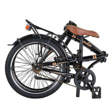 Bisiklet Cunda Folding Katlanabilir Bisiklet Siyah Gold
