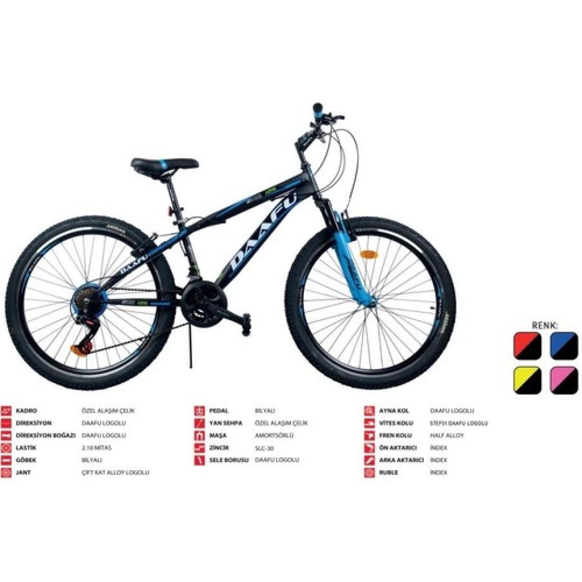 Daafu Sxc 125 24" Jant Kelebek 21 Vites Dağ Bisikleti