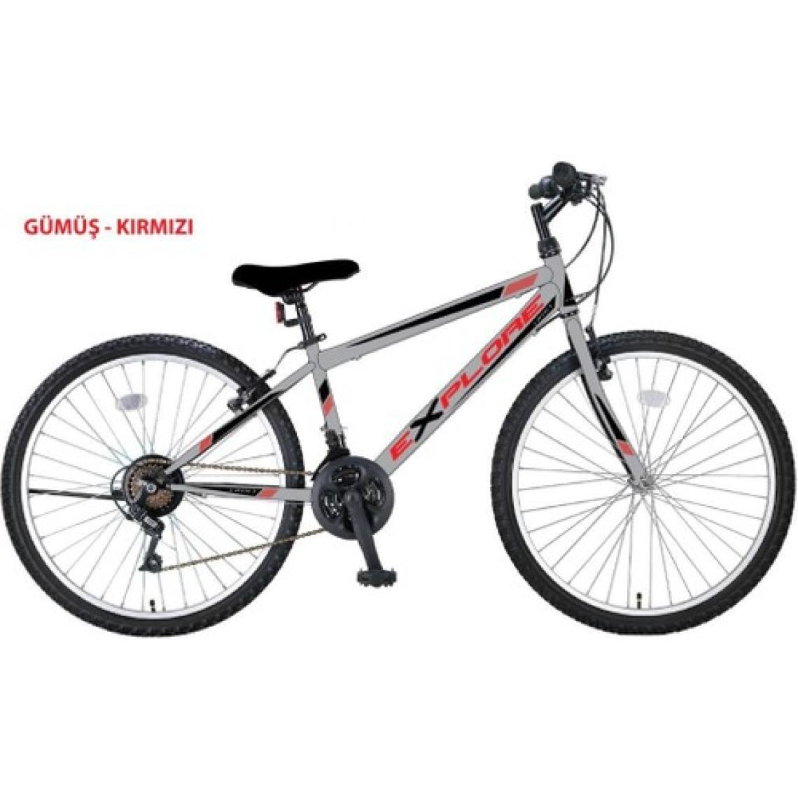 Ümit 26 Jant Explorer Mtb 21 Gümüş Kırmızı