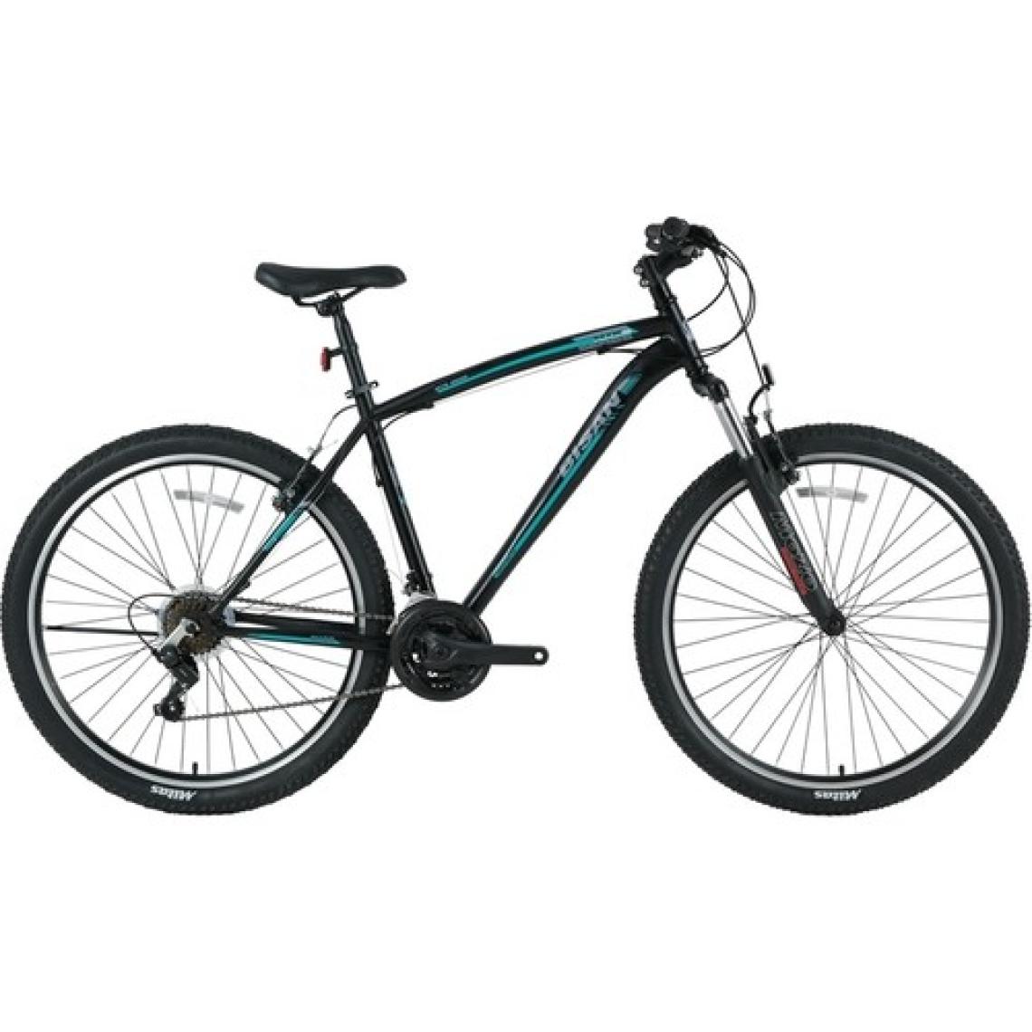 Bisan Mts 4600 Erkek Dağ Bisikleti 46CM V 27.5 Jant 21 Vites Mat Siyah Mavi