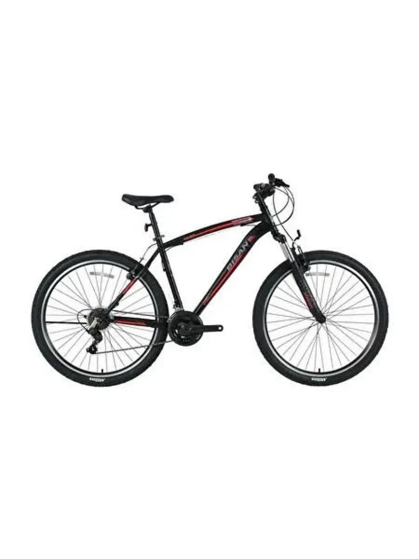 Bisan Mts 4600 Erkek Dağ Bisikleti 46CM V 27.5 Jant 21 Vites Mat Siyah Mavi