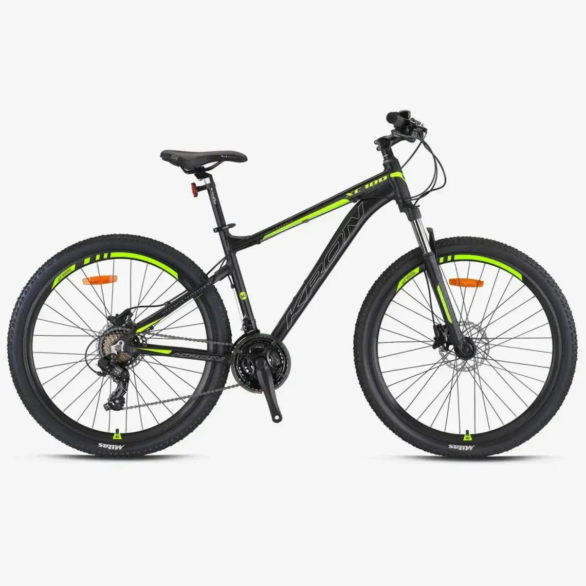 Kron Xc 100 - 29" Mtb - 18' - 21 Vites - H.dısc - Mat Gri-Gri/neon Sarı