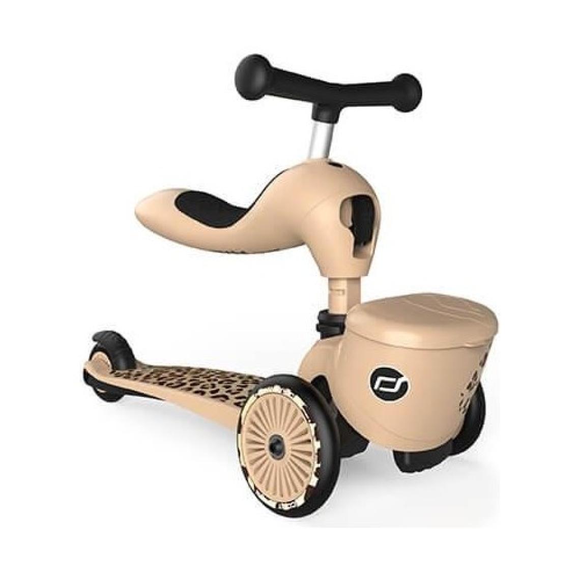 Scoot And Ride Highwaykick 1 Lifestyle Scooter - Leopard 210621-96607