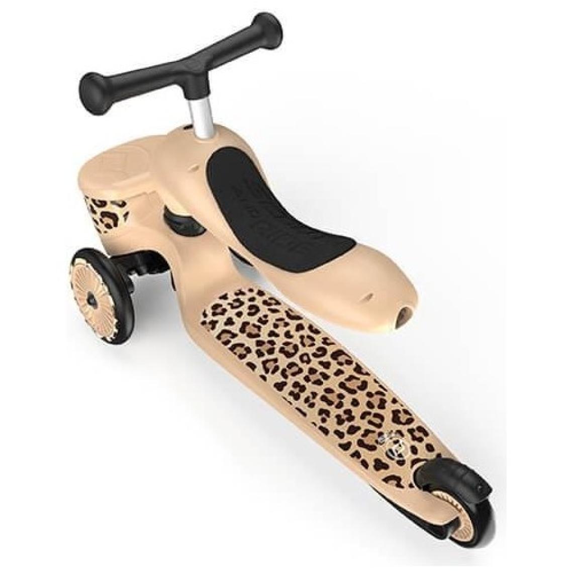 Scoot And Ride Highwaykick 1 Lifestyle Scooter - Leopard 210621-96607