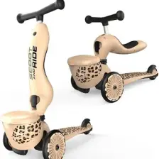 Scoot And Ride Highwaykick 1 Lifestyle Scooter - Leopard 210621-96607
