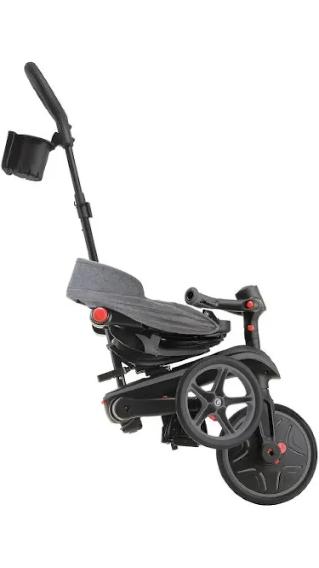 Globber Explorer 4in1 Katlanabilir Bisiklet - Koyu Pastel Pembe