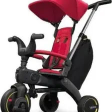 Doona Liki Trike Tek Parça Katlanır 3 Tekerlekli Bebek Bisikleti S3 - Flame Red
