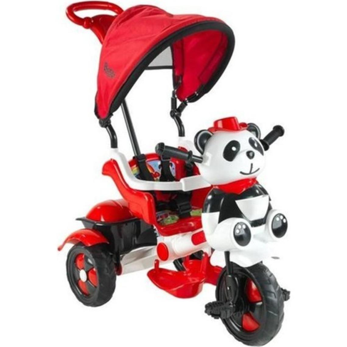 Babyhope Little Panda Bisiklet Kırmızı Siyah