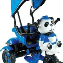 Babyhope Little Panda Bisiklet Mavi Beyaz