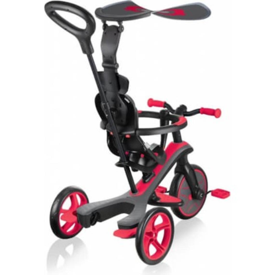 Globber Explorer 4 in 1 Kırmızı Bebek Bisikleti