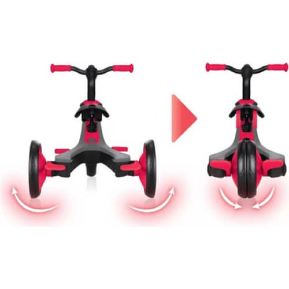 Globber Explorer 4 in 1 Kırmızı Bebek Bisikleti