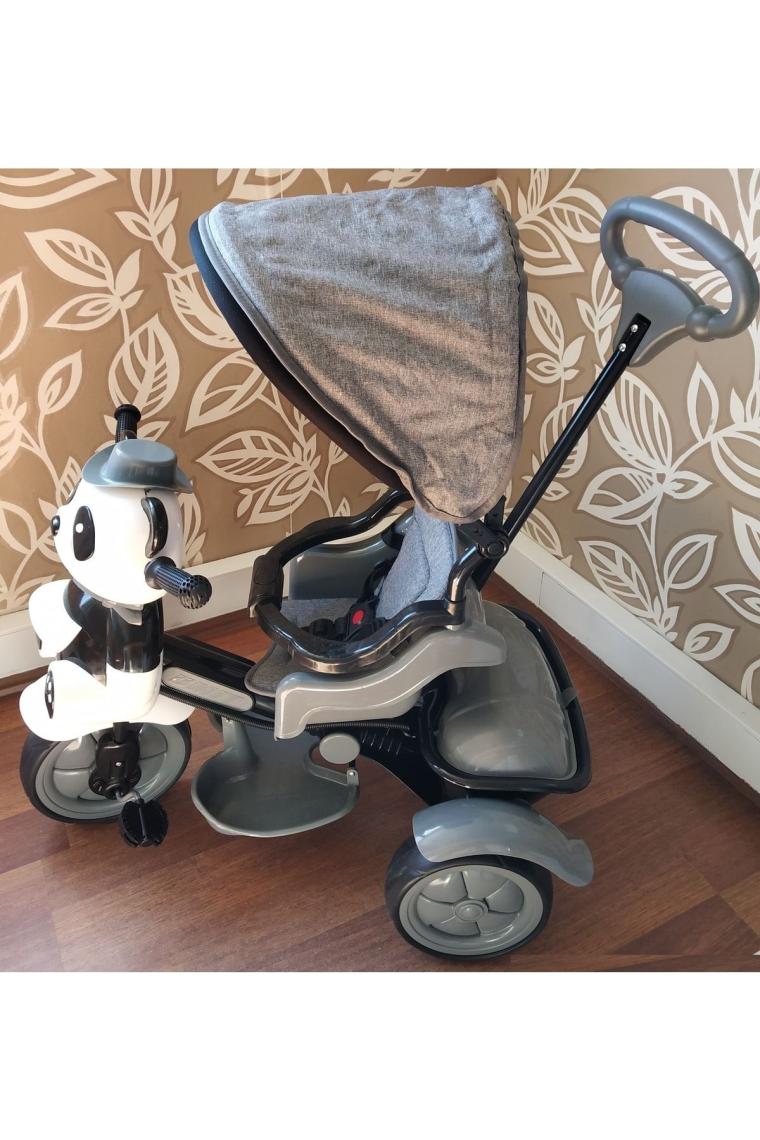 Babyhope 127 Little Panda Gri 3 Tekerlekli Bisiklet