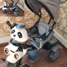 Babyhope 127 Little Panda Gri 3 Tekerlekli Bisiklet