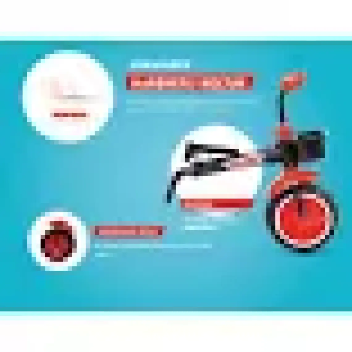 Rival Nitro Plus Bebek Üç Teker Çocuk Bisikleti