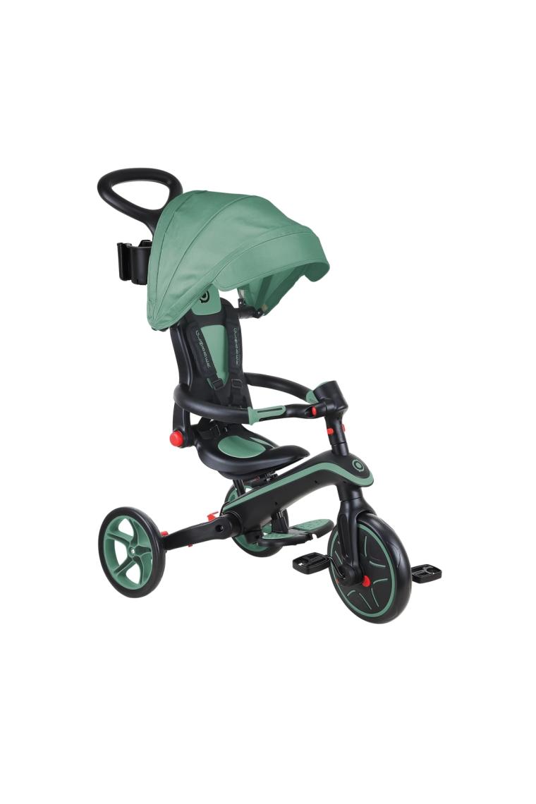 Globber Explorer 4in1 Katlanabilir Bisiklet - Zeytin Yeşili