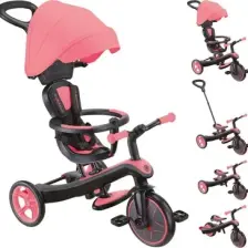 Globber Explorer 4in1 Trike Bisiklet - Pembe