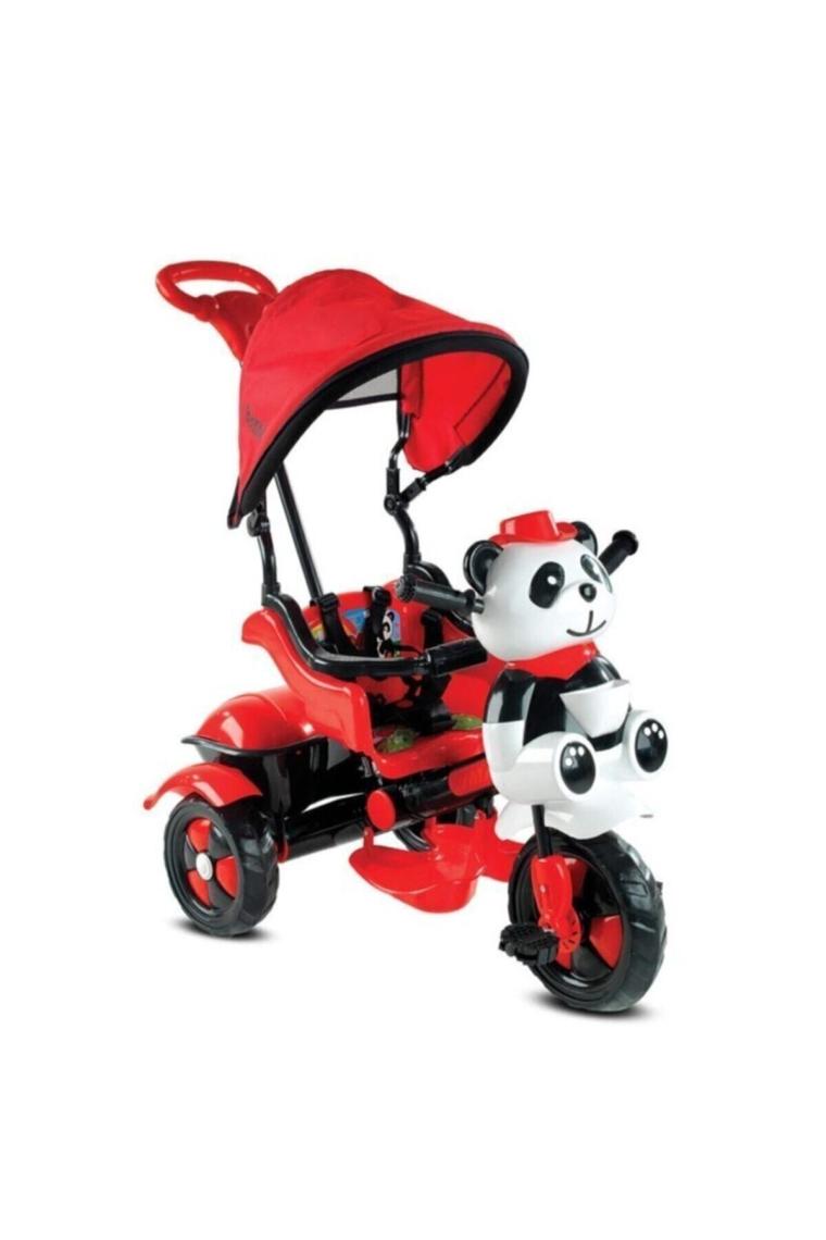 Babyhope 127 Little Panda Kırmızı-Siyah 3 Tekerlekli Bisiklet