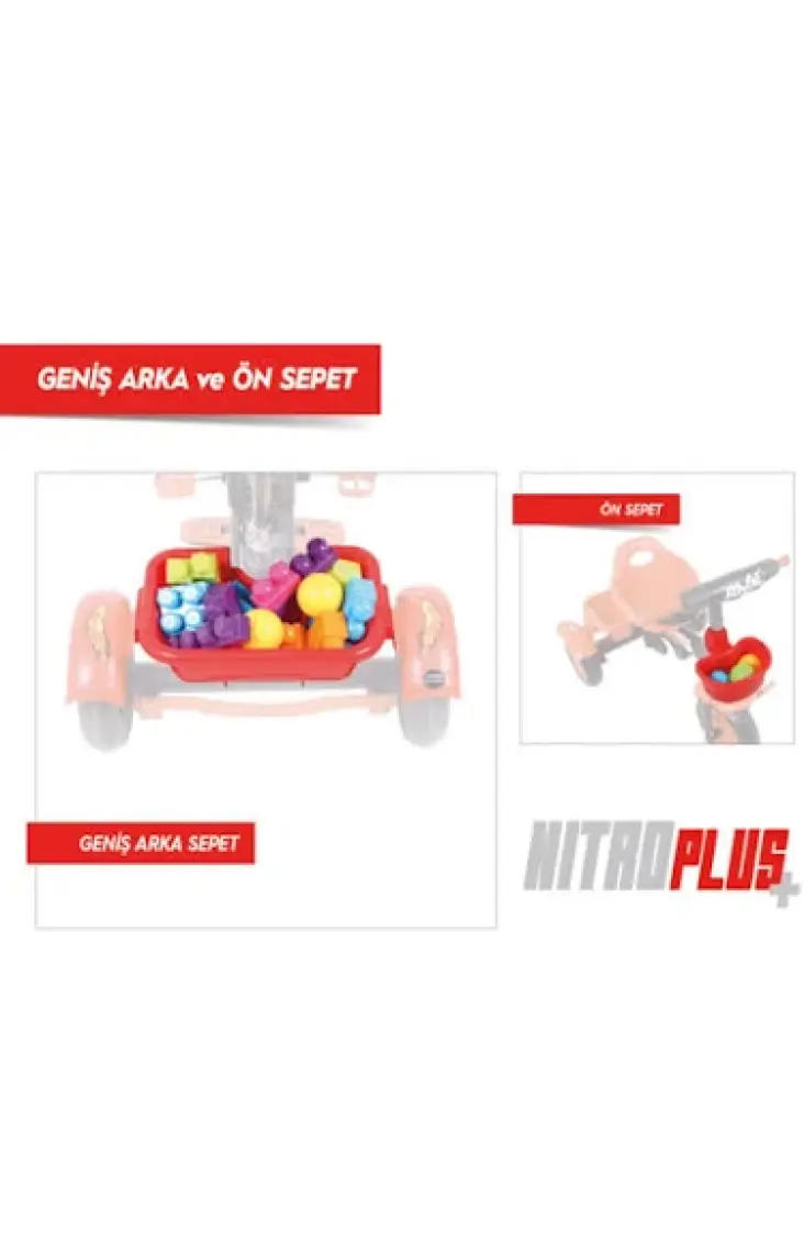 Rival RV502 Nitro Plus 3 Tekerli Çocuk Bisikleti