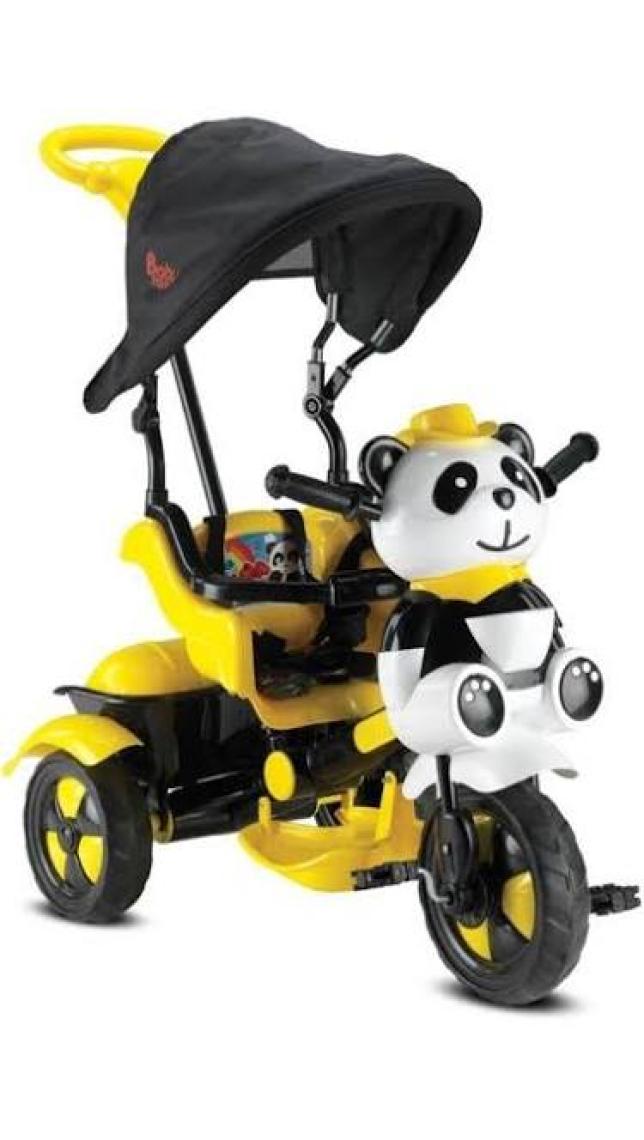 Babyhope Little Panda Bisiklet Mavi Beyaz