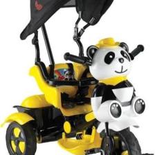 Babyhope Little Panda Bisiklet Mavi Beyaz