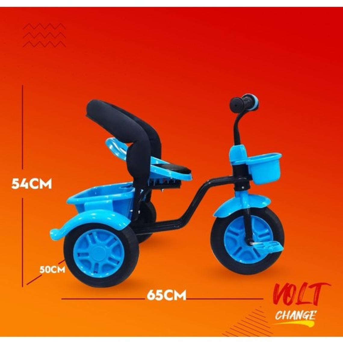 Rival RV503 Volt Pembe 3 Tekerlekli Bisiklet