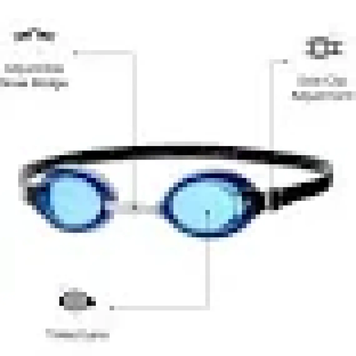 Speedo Jet V2 Gog Au Yüzücü Gözlüğü 8-092978577 Mavi