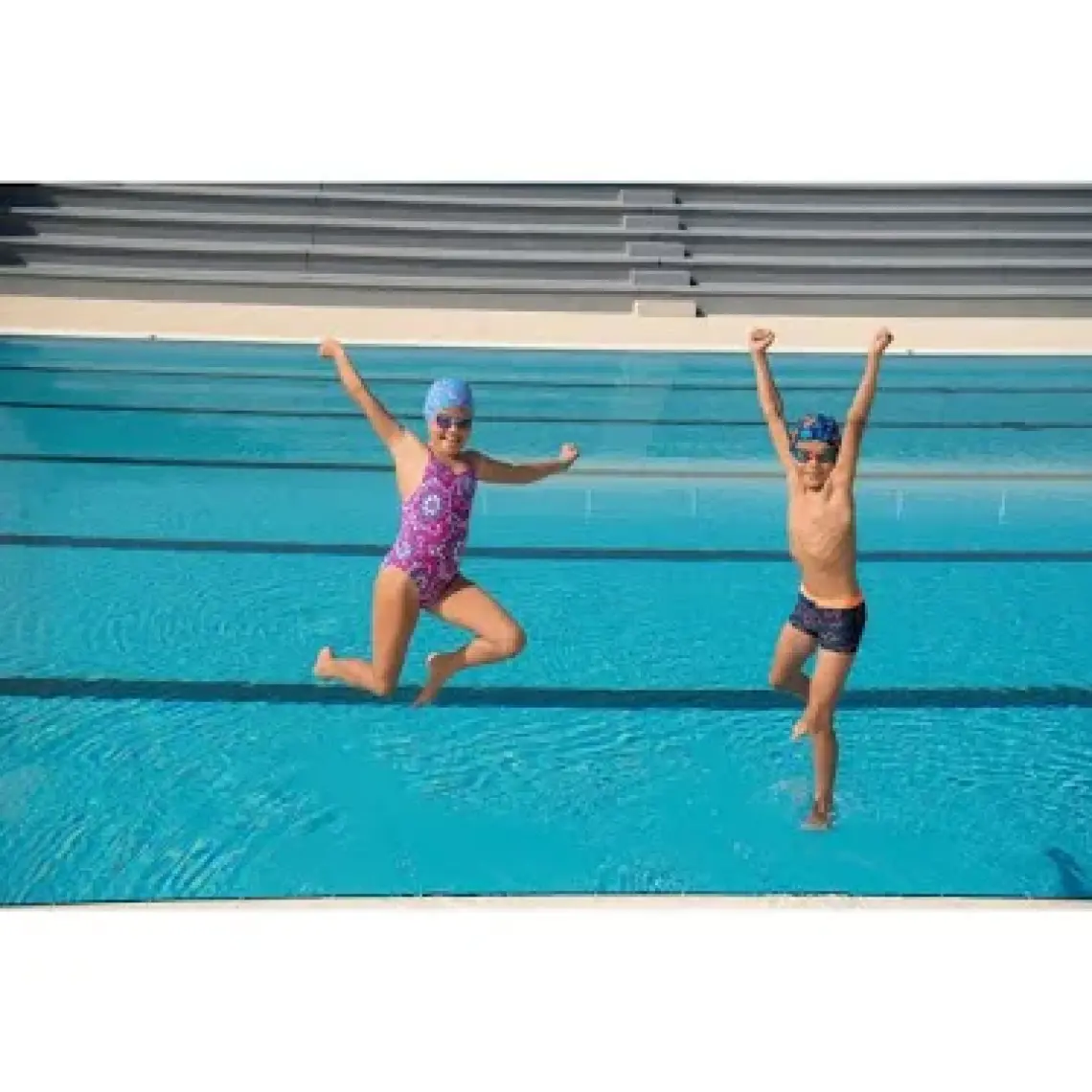 Decathlon Nabaiji Yüzücü Gözlüğü - S Boy - Şeffaf Camlar - Pembe - 100 Xbase